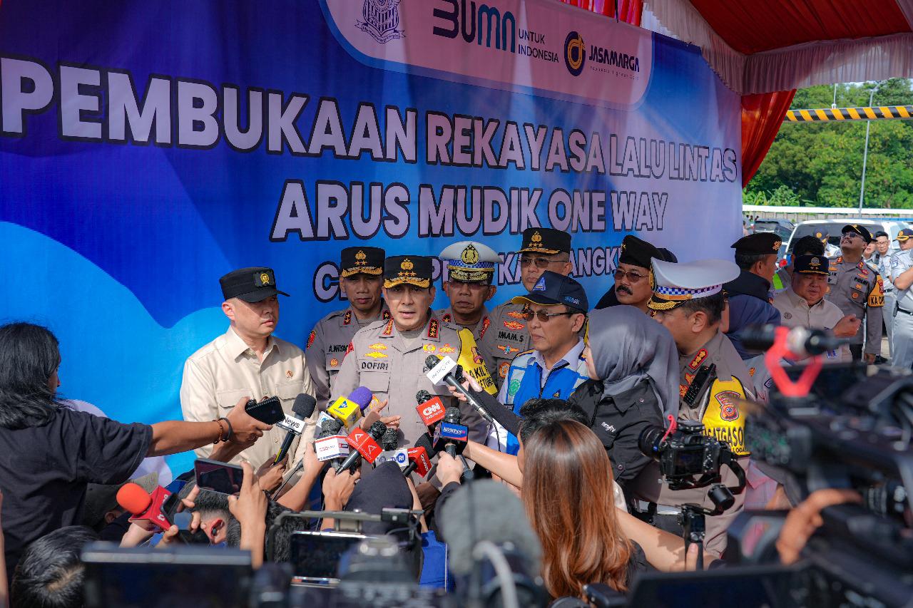 Wakapolri: Arus Mudik Sempat Padat Gegara Banyak Pemudik Tunggu One Way Diberlakukan